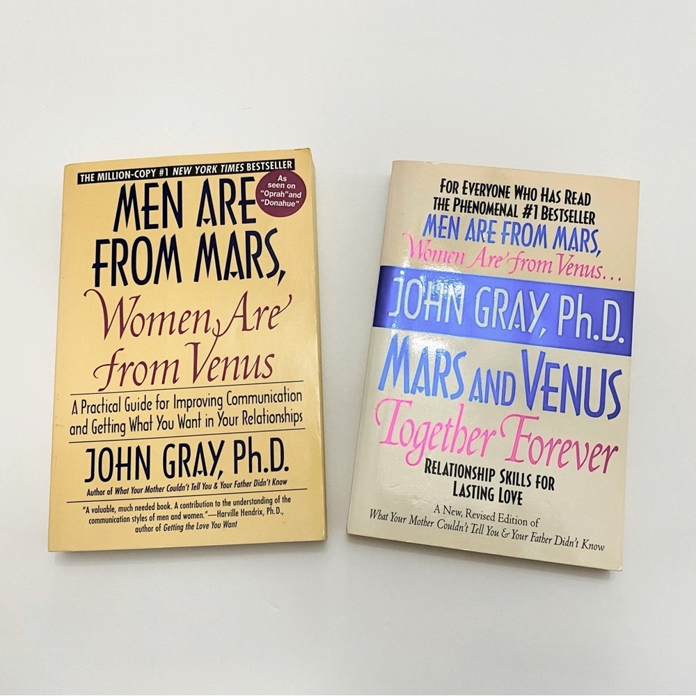 Men Are From Mars, Women Are From Venus, and Sequel Together Forever